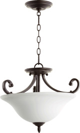 Semi-Flush Mts. Bowl Style by Quorum ( 19 | 2854-18186 Bryant ) 