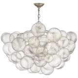Mid. Chandeliers Glass Down by Visual Comfort Signature ( 268 | JN 5112BSL/CG Talia ) 