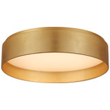 Flush Mounts Drum Shade by Visual Comfort Signature ( 268 | S 4042G Shaw ) 