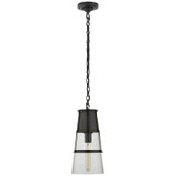 Mini Pendants Glass Down by Visual Comfort Signature ( 268 | TOB 5752BZ-SG Robinson ) 