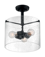 Semi-Flush Mts. Drum Shade by Nuvo Lighting ( 72 | 60-7288 Bransel ) 