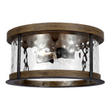 Flush Mounts Cage Style by Visual Comfort Studio ( 454 | FM530DWK/SGM Angelo ) 