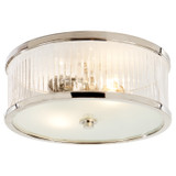 Flush Mounts Drum Shade by Visual Comfort Signature ( 268 | AH 4201PN-FG Randolph ) 