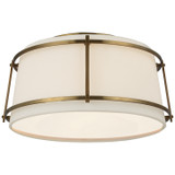 Flush Mounts Bowl Style by Visual Comfort Signature ( 268 | S 4685HAB-L/FA Callaway ) 
