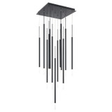Mid. Chandeliers Multi-Port/Cascade by W.A.C. Lighting ( 34 | PD-69413S-BK Viggo ) 