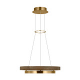 Mid. Chandeliers Ring/Halo by Visual Comfort Modern ( 182 | 700GRC24NBW-LED930 Grace ) 