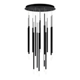 Pendants Multi-port/Cascade by W.A.C. Lighting ( 34 | PD-69415R-BK Viggo ) 
