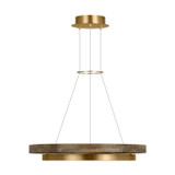 Mid. Chandeliers Ring/Halo by Visual Comfort Modern ( 182 | 700GRC30NBW-LED930 Grace ) 