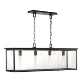 Linear/Island 4 Light + by Visual Comfort Studio ( 454 | CO1214HTCP Freeport ) 