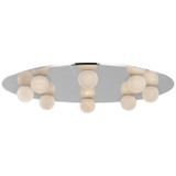 Flush Mounts Multi-Port/Cluster by Visual Comfort Signature ( 268 | KW 4521PN-ALB Pertica ) 