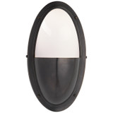 Exterior Sconces by Visual Comfort Signature ( 268 | TOB 2209BZ-WG Pelham ) 