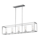 Linear/Island 4 Light + by Visual Comfort Studio ( 454 | 6690305EN-05 Zire ) 