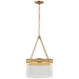 Mini Chandeliers Glass Shade by Visual Comfort Signature ( 268 | S 5171SB-CG Menil ) 