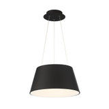 Pendants Drum Shade by W.A.C. Lighting ( 34 | PD-72718-BK Vida ) 