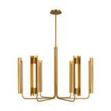 Mid. Chandeliers Metal Shade by Visual Comfort Studio ( 454 | KC1076BBS Carson ) 