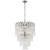 Mid. Chandeliers Empire/Basket by Visual Comfort Signature ( 268 | JN 5252PN-CG Lorelei ) 