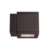 Exterior Wall Mt./Flush by W.A.C. Lighting ( 34 | WS-W2504-BZ Rubix ) 