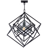 Foyer/Hall Lanterns Open Frame by Visual Comfort Signature ( 268 | KW 5020AI-CG Cubist ) 