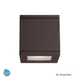 Exterior Wall Mt./Flush by W.A.C. Lighting ( 34 | WS-W2505-BZ Rubix ) 
