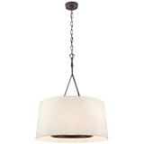Pendants Drum Shade by Visual Comfort Signature ( 268 | S 5401AI-L Dauphine ) 