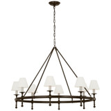 Large Chandeliers Candle by Visual Comfort Signature ( 268 | CHC 5819BZ-L Classic ) 