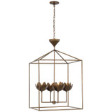 Foyer/Hall Lanterns Open Frame by Visual Comfort Signature ( 268 | JN 5303ABL Alberto ) 
