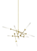Large Chandeliers Starburst by Visual Comfort Modern ( 182 | 700LNG12ANB-LED930 Linger ) 