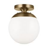 Semi-Flush Mts. Glass Down by Visual Comfort Studio ( 454 | 7518EN3-848 Leo - Hanging Globe ) 