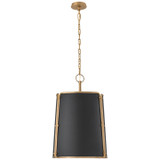 Pendants Drum Shade by Visual Comfort Signature ( 268 | S 5647HAB-BLK Hastings ) 