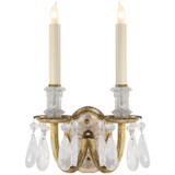 Sconces Double Candle by Visual Comfort Signature ( 268 | TOB 2236GI Elizabeth ) 