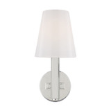 Sconces Single Candle by Visual Comfort Studio ( 454 | TV1111PN Logan ) 