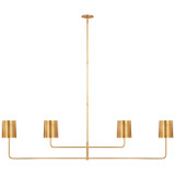 Linear/Island 4 Light + by Visual Comfort Signature ( 268 | BBL 5087G-G Go Lightly ) 