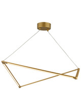 Pendants Open Frame by Visual Comfort Modern ( 182 | 700LSBLTG-LED930-277 Balto ) 