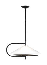 Pendants Metal Shade by Visual Comfort Studio ( 454 | KP1071MBK Gesture ) 