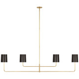 Linear/Island 4 Light + by Visual Comfort Signature ( 268 | BBL 5087SB-BZ Go Lightly ) 