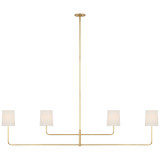 Linear/Island 4 Light + by Visual Comfort Signature ( 268 | BBL 5087SB-L Go Lightly ) 