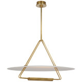 Pendants Metal Shade by Visual Comfort Signature ( 268 | KW 5105AB/WHT Teline ) 