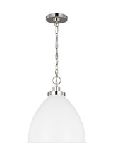 Pendants Metal Shade by Visual Comfort Studio ( 454 | CP1291MWTPN Wellfleet ) 