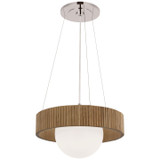Mini Chandeliers Glass Shade by Visual Comfort Signature ( 268 | WS 5000PN/NO-WG Arena ) 