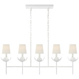 Linear/Island 4 Light + by Visual Comfort Signature ( 268 | JN 5630PW-L Illana ) 