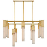 Linear/Island 4 Light + by Visual Comfort Signature ( 268 | KW 5115AB-ALB Covet ) 