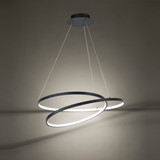 Pendants Ring/Halo by W.A.C. Lighting ( 34 | PD-83128-BK Marques ) 