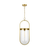 Mini Pendants Glass Down by Visual Comfort Studio ( 454 | CP1361BBS Blaine ) 