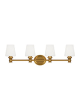 Bathroom Fixtures Four Lights by Visual Comfort Studio ( 454 | VS22104BBS Xavierre ) 
