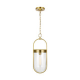 Mini Pendants Glass Down by Visual Comfort Studio ( 454 | CP1371BBS Blaine ) 