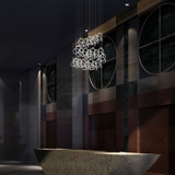 Mid. Chandeliers Ring/Halo by W.A.C. Lighting ( 34 | PD-84921R-CH Vornado ) 