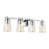 Bathroom Fixtures Four Lights by Visual Comfort Studio ( 454 | VS24304CH Mercer ) 