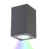 Exterior Ceiling Mount by W.A.C. Lighting ( 34 | DC-CD05-N-CC-GH Cube Arch ) 