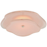 Flush Mounts Bowl Style by Visual Comfort Signature ( 268 | KS 2064PN-BLS Leighton ) 