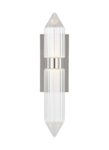 Sconces Single Glass by Visual Comfort Modern ( 182 | 700WSLGSN18N-LED927-277 Langston ) 